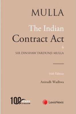 Mulla: The Indian Contract Act (Pb)